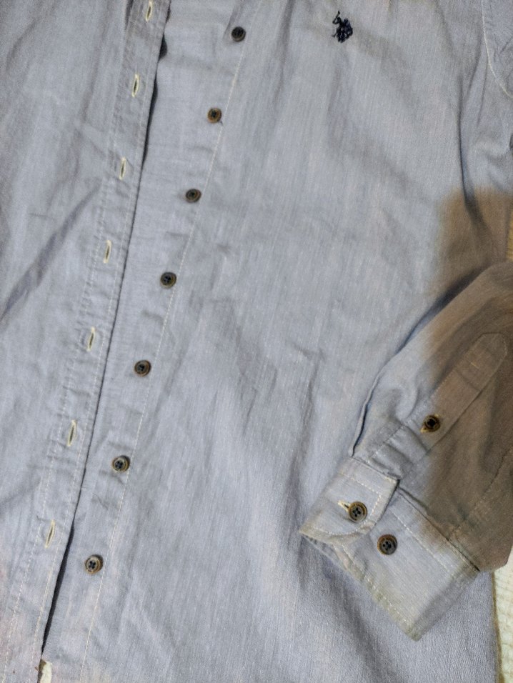 U.S. Polo Assn. mavi  kadın Gömlek - Görsel 3