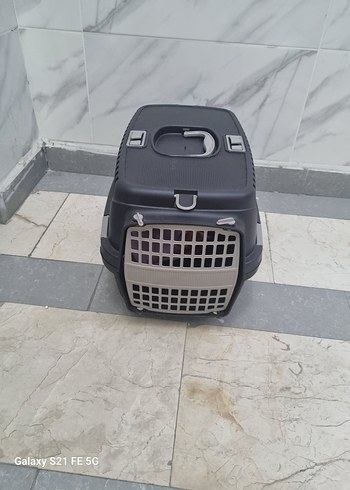 Gri Taşıma Kabı ve Kum Kabı
