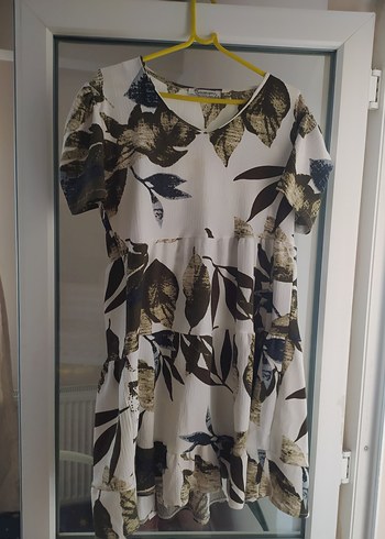Bohem Mini V Yaka Elbise