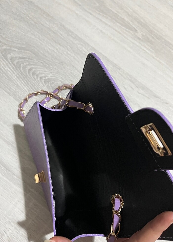 Mor Kol Çantası - Görsel 2