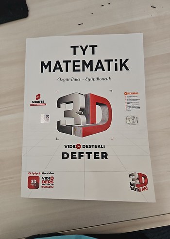 TYT Matematik 3D Video Destekli Defter
