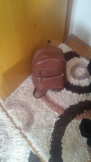 Şık çanta taba