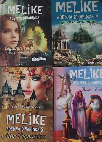 Melike Adenya Diyarında 4 Kitap Seti