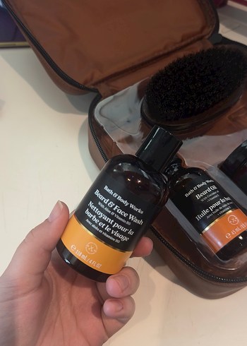 Bath and body works saç sakal bakım kiti - Görsel 8