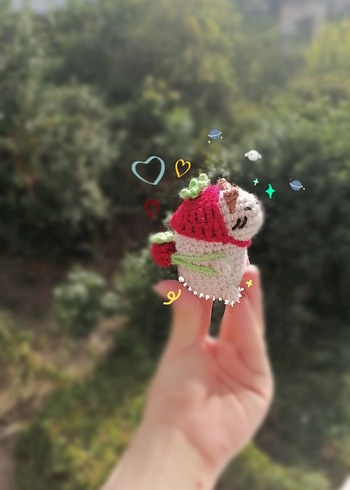 H&M Amigurumi anahtarlık.