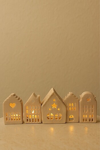 5 li tealight mumluk ev seti