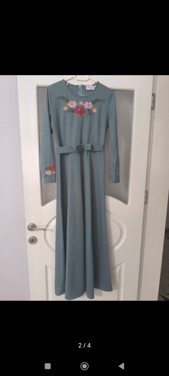 Uzun Bohem Elbise - Görsel 2