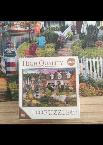 1000 Parça Yüksek Kalite Çok Renkli Puzzle