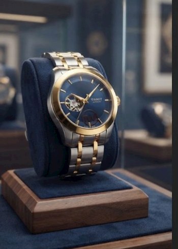 Tissot İki Renkli Acik Mekanizmali Siklik