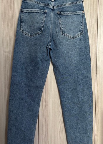 Mavi Normal Boy Günlük Kadın Kot Pantolon - Görsel 2