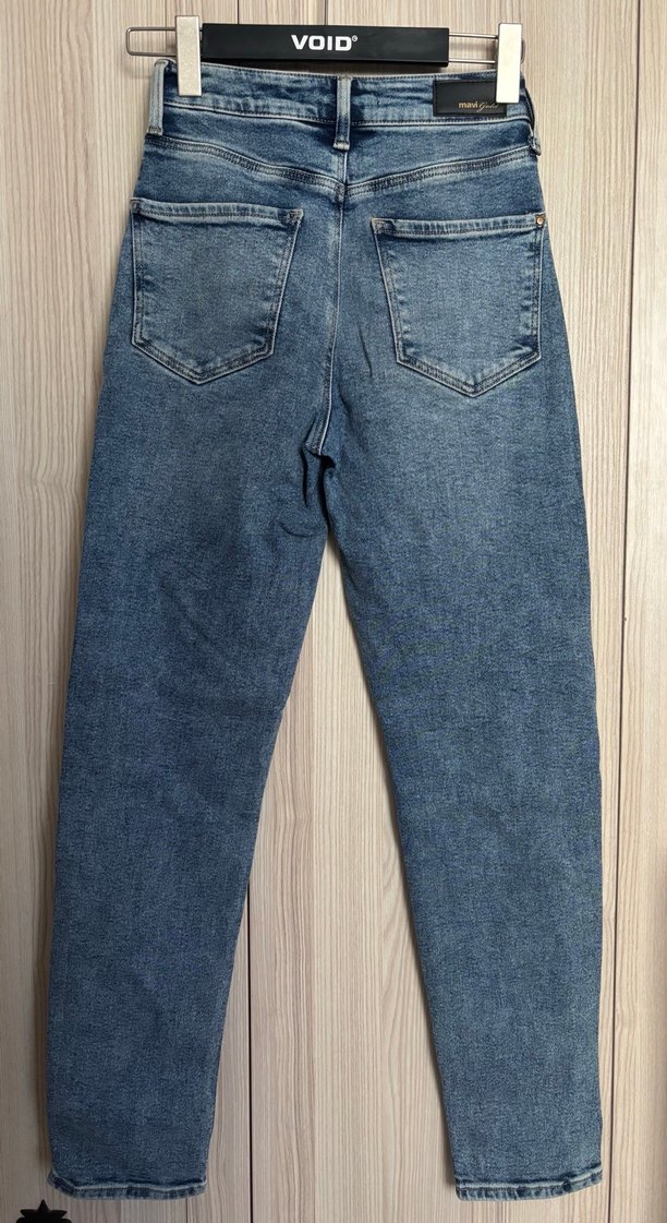 Mavi Normal Boy Günlük Kadın Kot Pantolon - Görsel 2