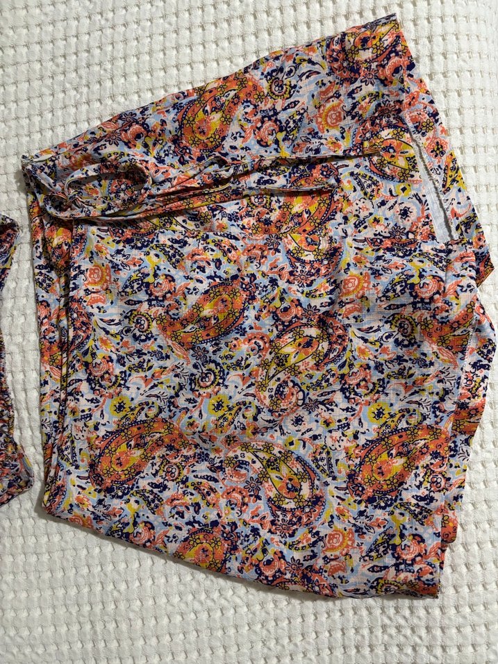 Renkli Bohem Dantel Detaylı Mini Tulum - Görsel 3