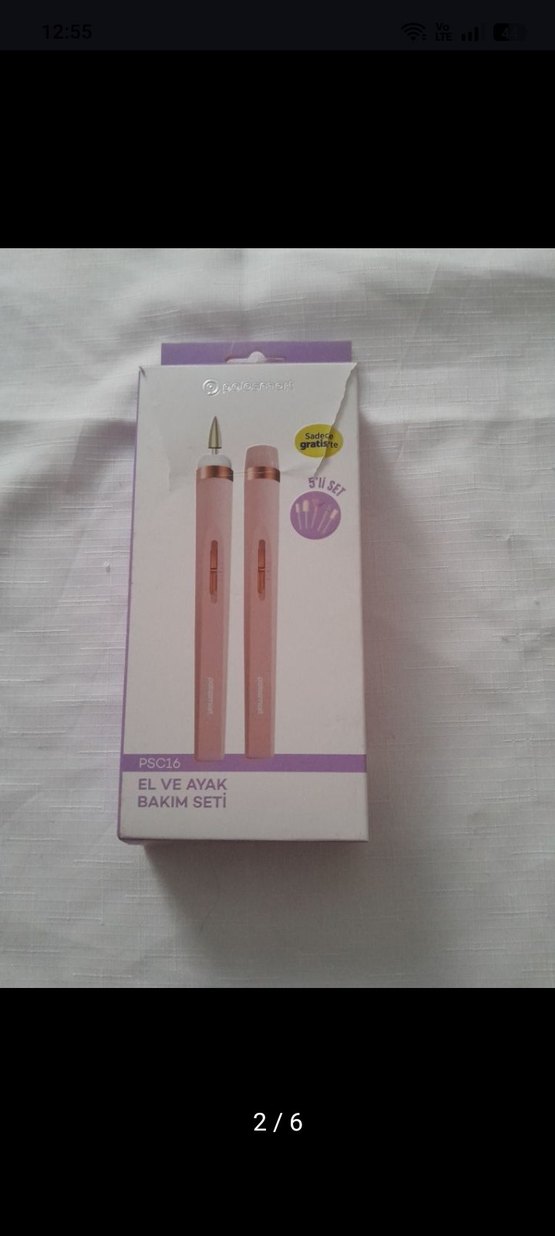 Pastel Bej El ve Ayak Bakım Seti - Görsel 2