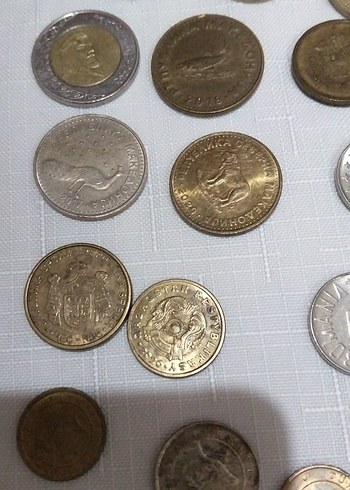 Farklı Metal Paralar Koleksiyonu - Görsel 7