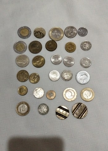 Farklı Metal Paralar Koleksiyonu - Görsel 4