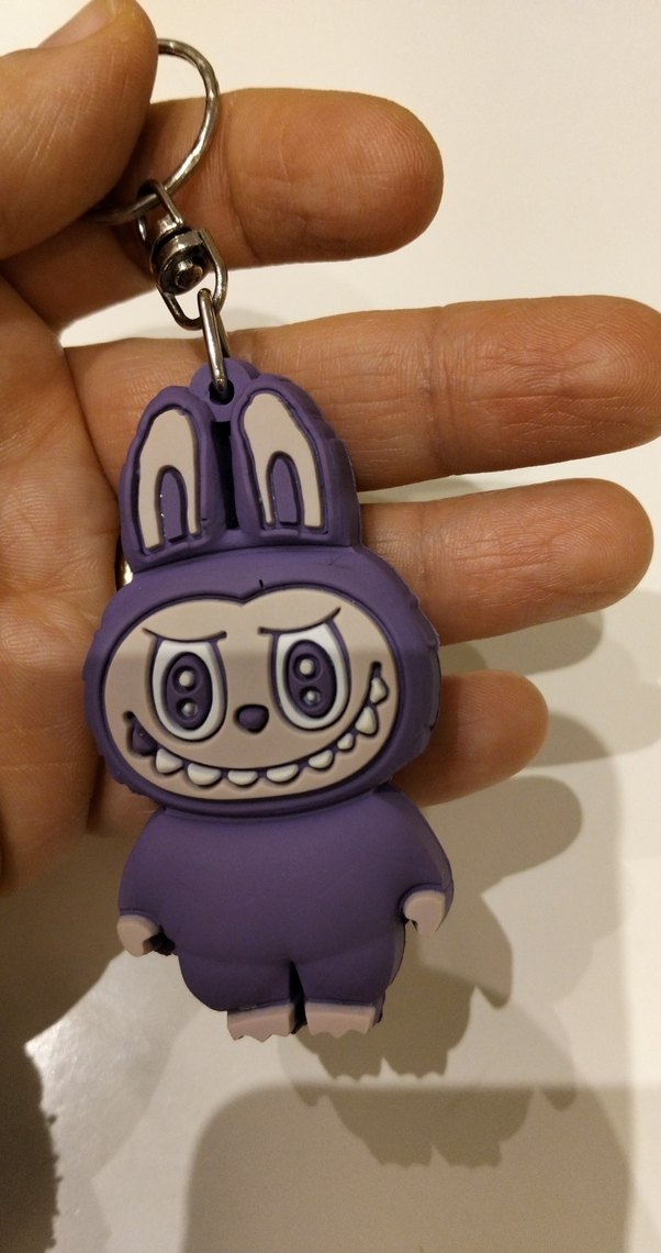 Mor Kayışlı Kadın Anahtarlık - Görsel 4