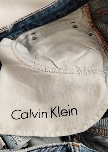 Gri tonlu bol kesim midi kot pantolon - Görsel 6