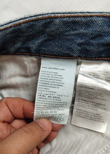 Gri tonlu bol kesim midi kot pantolon - Görsel 5