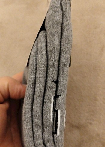 Gri Baskılı Erkek Çocuk Çorabı 27-30 Numara - Görsel 4