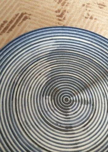 Kütahya porselen Yuvarlak Tabak Seti - Görsel 2