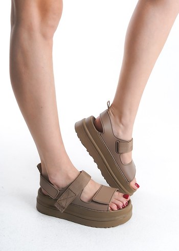37 Beden UGG® Goldenglow Kadın Yazlık Sandalet Vizon