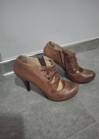 Vizon Stiletto Kadın Bottie