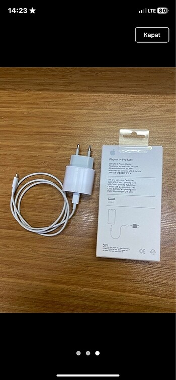 Apple şarj aleti