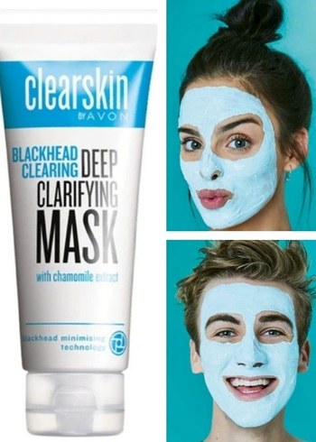  Beden Clearskin Siyah Nokta Temizleyici Yüz Temizleyici & Maske