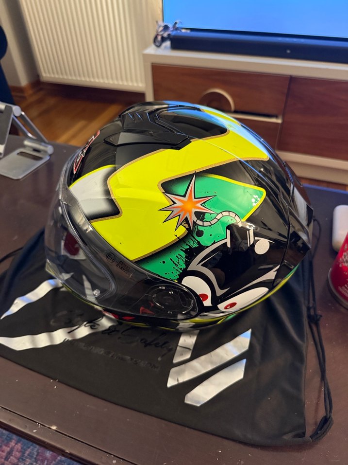 SMK M Beden Kapalı Motosiklet Kaskı - Görsel 2