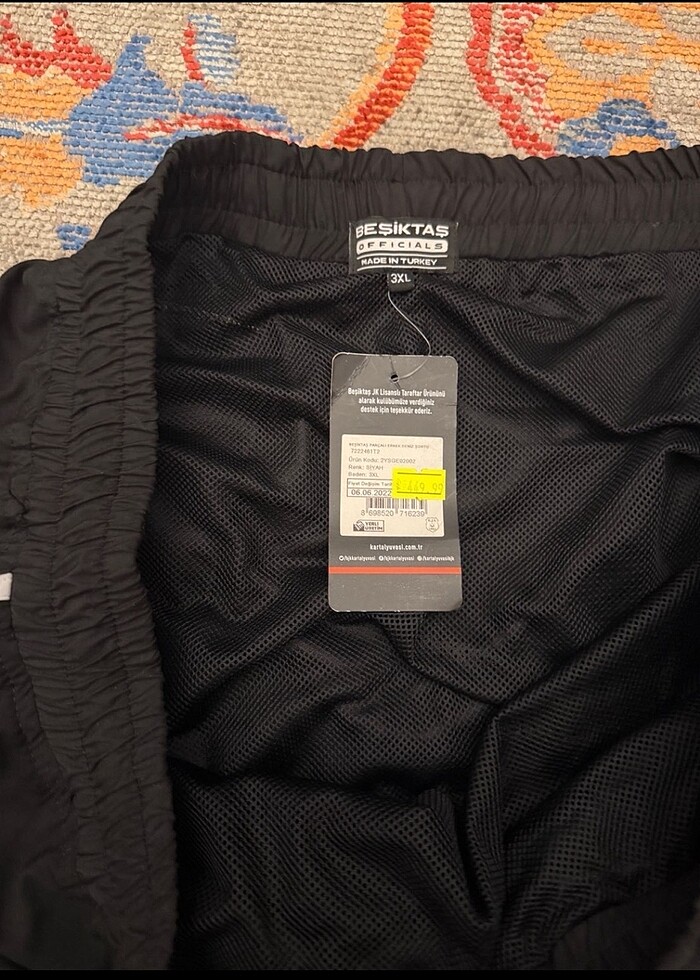 BJK MAYO SORT 3XL - Görsel 3