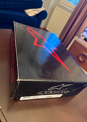 Alpinestars SMX-6 V2 Motosiklet Botu  41 Numara (Black Red) - Görsel 6