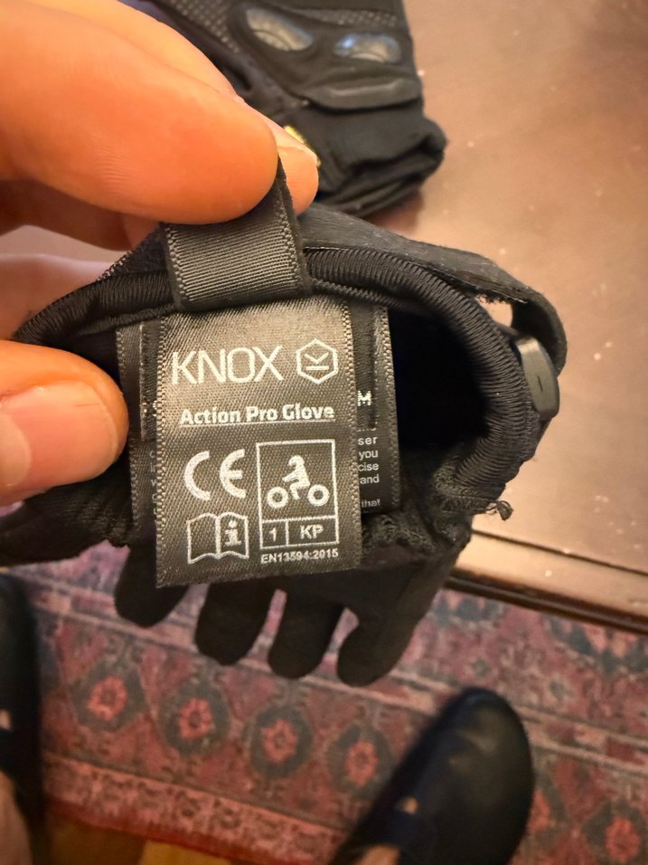 Knox Yazlik Motosiklet Eldiven M Beden - Görsel 3