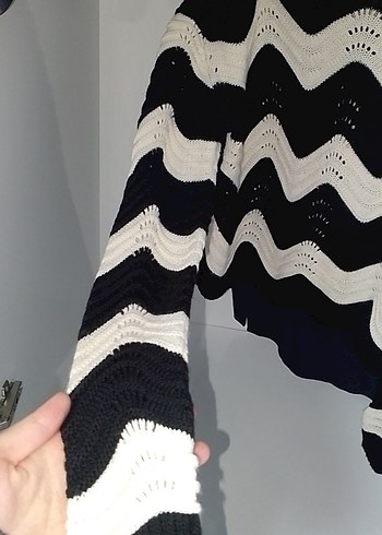 Lacivert Pamuklu Uzun Kollu Kadın Sweatshirt - Görsel 5