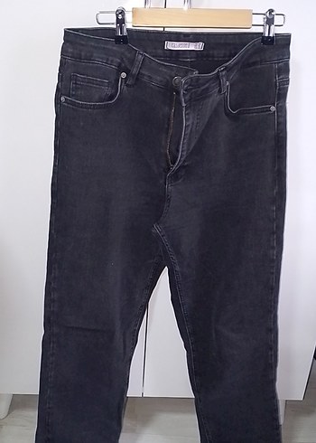 Kadın Siyah Denim Normal Kesim Jean - Görsel 3