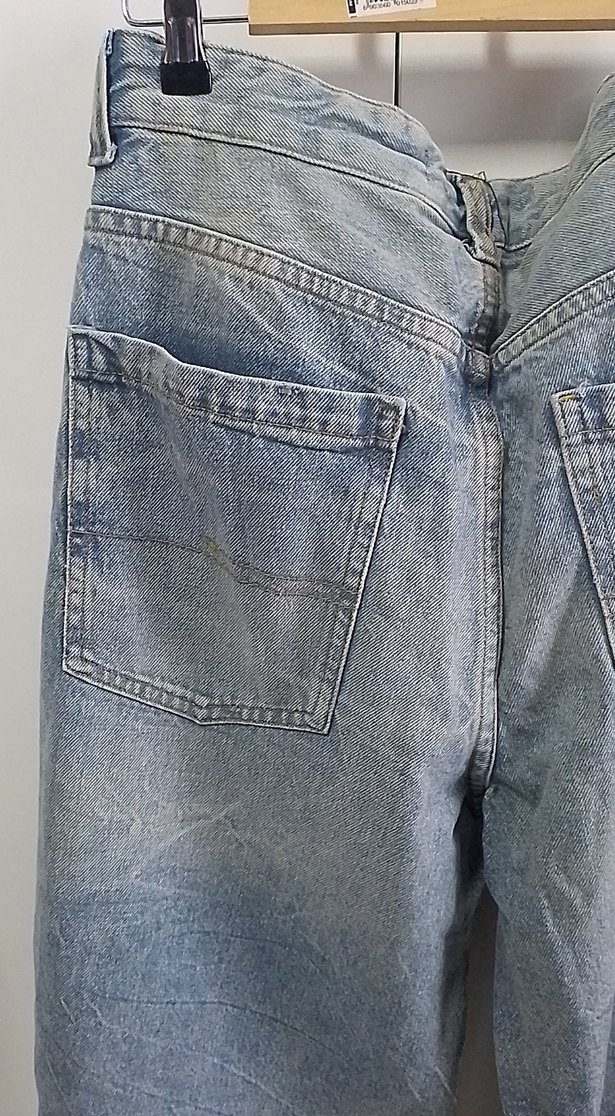 Bol Kesim Kadın Kot Pantolon - Görsel 5