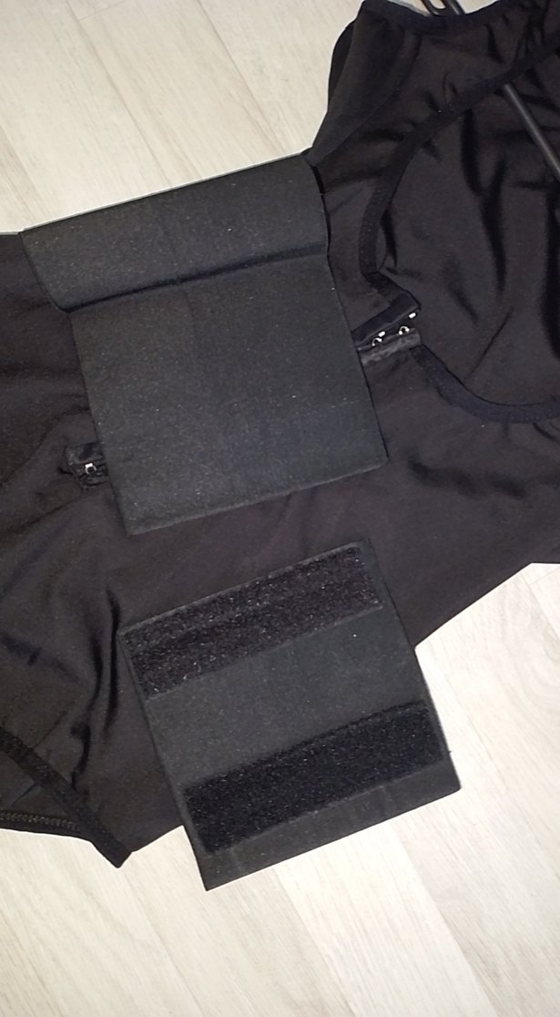 Siyah Midi Hemşire Korsesi - Görsel 3