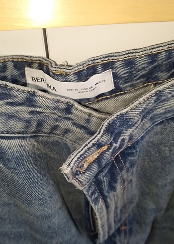 Gri Mavi Salaş Kadın Kot Pantolon - Görsel 3