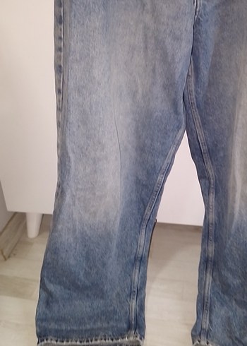 Gri Mavi Salaş Kadın Kot Pantolon - Görsel 2