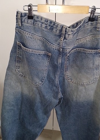 Gri Mavi Salaş Kadın Kot Pantolon - Görsel 4