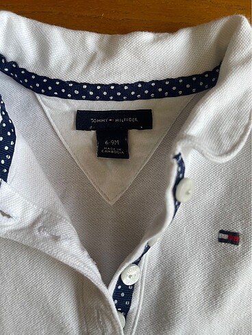 6-9 Ay Beden beyaz Renk Tommy Hilfiger