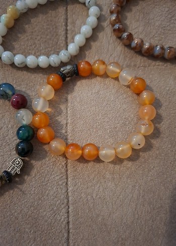 Bohem Çok Renkli Boncuklu Kadın Bileklik - Görsel 5