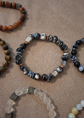 Bohem Çok Renkli Boncuklu Kadın Bileklik - Görsel 4