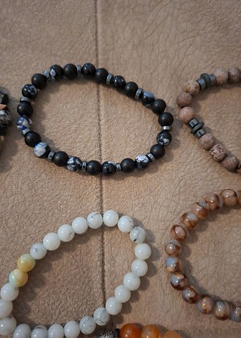 Bohem Çok Renkli Boncuklu Kadın Bileklik - Görsel 3