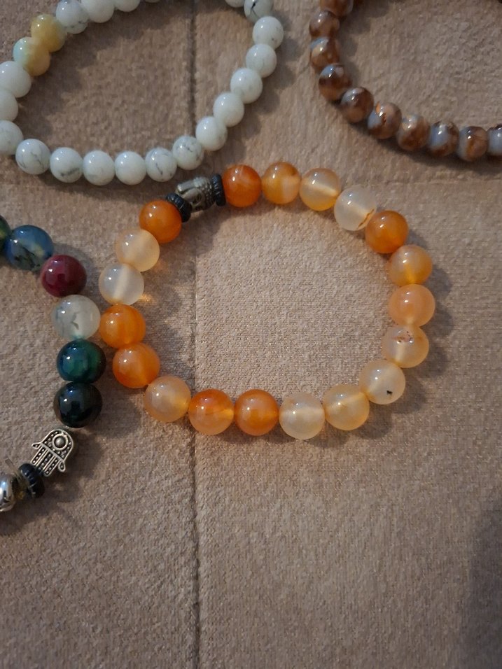 Bohem Çok Renkli Boncuklu Kadın Bileklik - Görsel 5