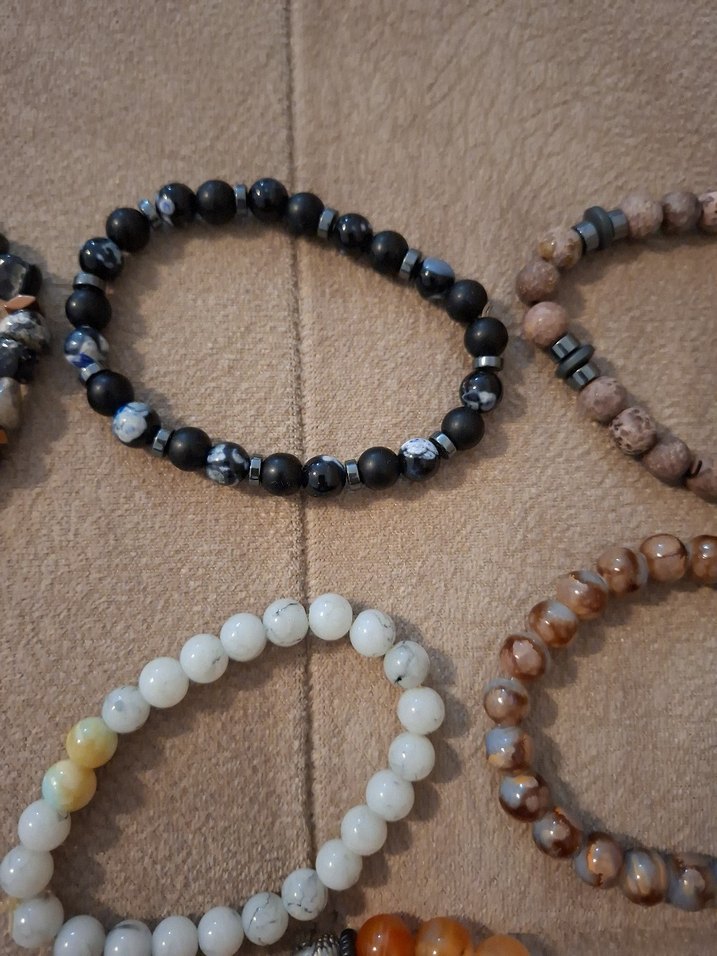 Bohem Çok Renkli Boncuklu Kadın Bileklik - Görsel 3