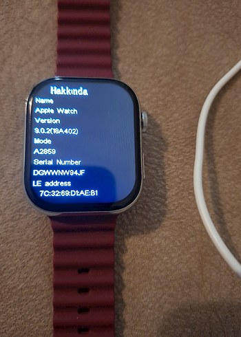 akıllı saat. iyi durumda. apple uyumlu. başka telefona uymaz. - Görsel 4