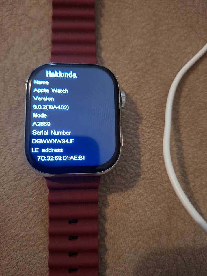 akıllı saat. iyi durumda. apple uyumlu. başka telefona uymaz. - Görsel 4