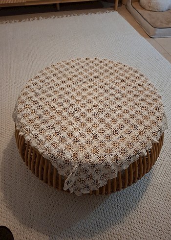 Bohem Tarzı El Örgüsü Dantel Masa Örtüsü - Görsel 2