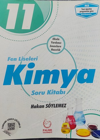 Palme Fen Liseleri Kimya Soru Kitabı 11. Sınıf