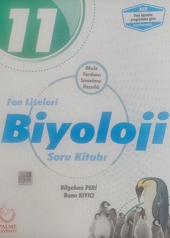 Palme Fen Liseleri Biyoloji Soru Kitabı 11. Sınıf